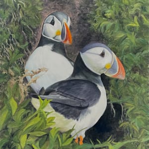 Puffin Love by Barbara Teusink