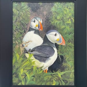 Puffin Love by Barbara Teusink 
