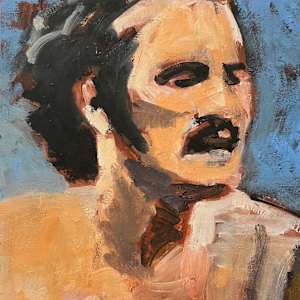 Portrait of Prefontaine by Jerry Ross, Image 1.