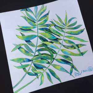 Tropical Leaves 2 by Sheryl L Brake 
