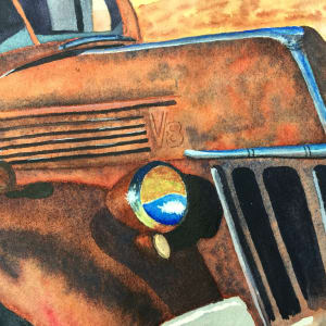 Dakota V8 by Sheryl L Brake 