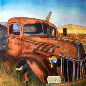 Dakota V8 by Sheryl L Brake