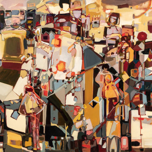 Elevator Days. Up and Down. by Tina Newlove