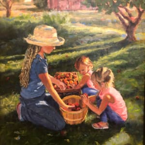 The Apple Harvesters by Theresa Conklin 