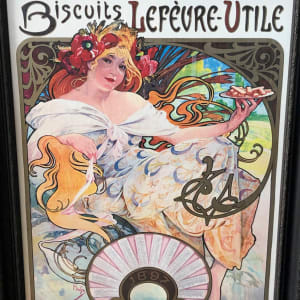 Biscuits Lefevre-Utile by Alphonse Mucha