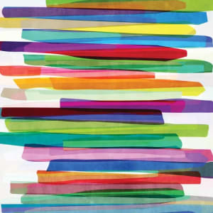 Colorful Stripes 2 by Mareike Bohmer 