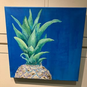 Blue Pineapple by Erica Richard