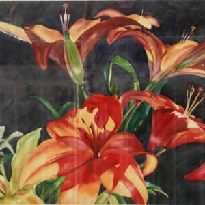 Lilies with Light by Kathleen Lanzoni