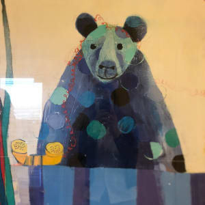 Blue Bear by Wendeline Matson 