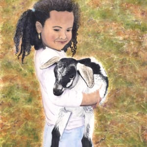 Abi & Goat by Karla Horst