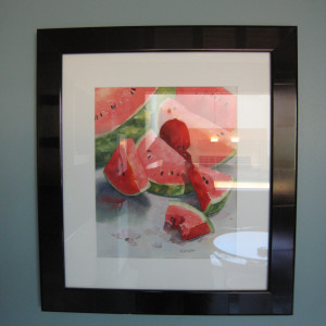 Watermelon by Kathleen Lanzoni 