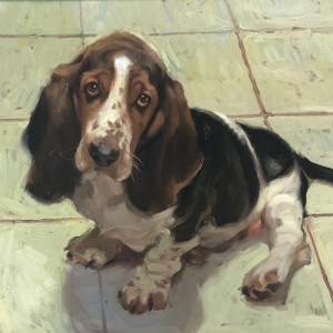 Portrait of Putter as a Puppy by Quang Ho 