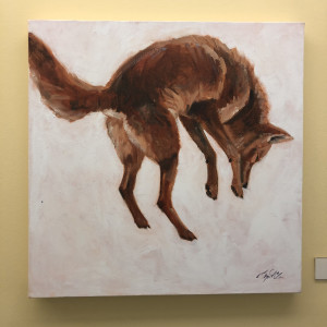 Pounce! 2 (Coyote) by Linda St. Clair