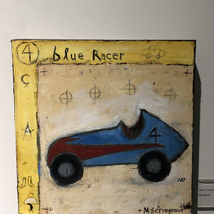 Blue Racer by Mary Scrimgeour 