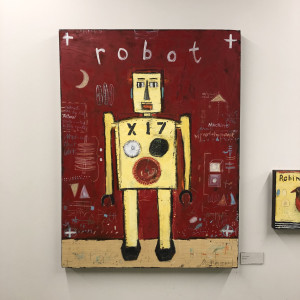 Red Robot by Mary Scrimgeour 