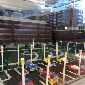 Lego Model of New Children’s Hospital by Dan and Chris Steininger  