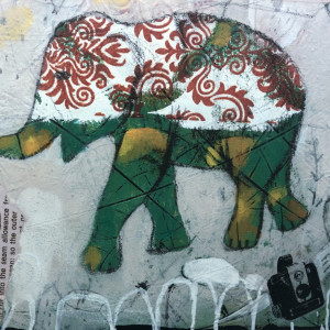 Elephant Pattern by Judy Paul 