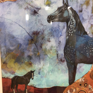 Blue Horse by Raina Gentry 