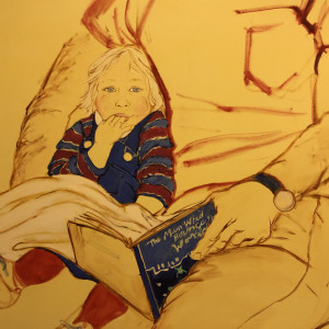 Portrait of a Young Reader by Helen Redman 