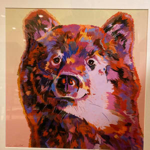 Red bear by Bob Coonts