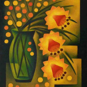 Still Life with Daffodils by Sushe Felix