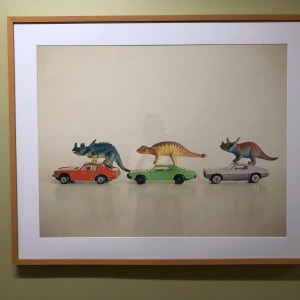 Dinosaurs Ride Cars by Cassia Beck 