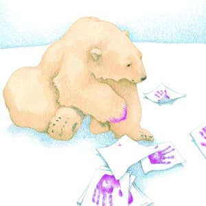 Handprints by Barbara Stone