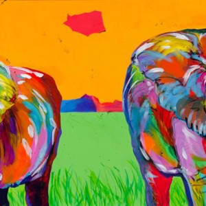 Plains Elephant by Tracy Miller