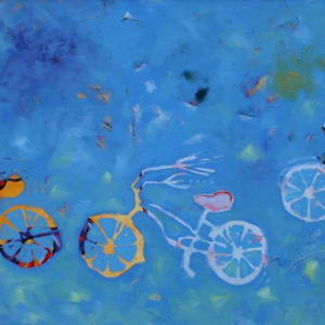 Riding with Joy, I by Diana Fritzler