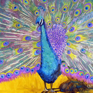 Peacock Dance by Miriam Schulman