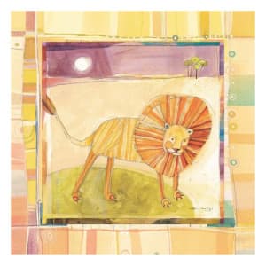 Playful Lion by Robbin Rawlings