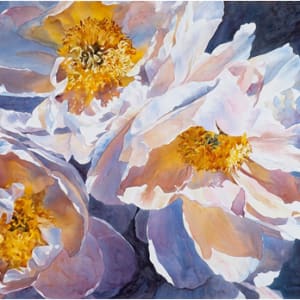 White Blossoms by Kathleen Lanzoni