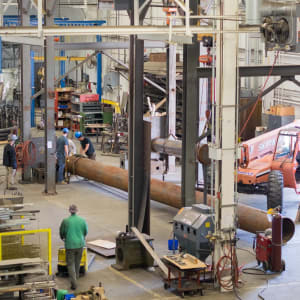 Resurgence I by Albert Paley  Image: Fabrication at Paley Studios