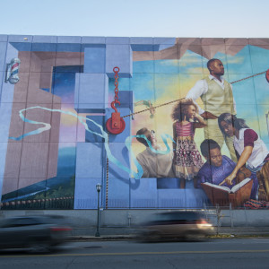 The M.L. King Mural: "We Will Not Be Satisfied Until..." by Meg Saligman