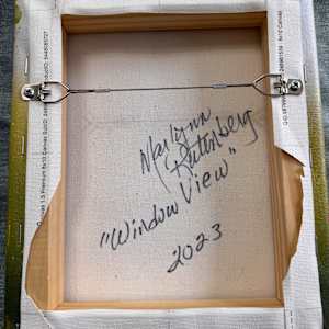 Window View by Marlynn Rutenberg 