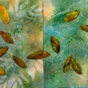 We Are All Pebbles in the Pond by Linda Robertson