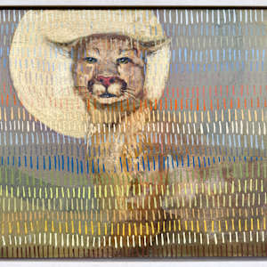Cougar with Setting Sun by Amanda Wilner, Image 1.