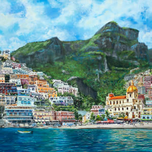 Positano Remembered - Kelley Commission