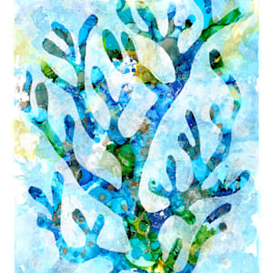 Abstract Sea Coral by Rebecca Zdybel