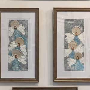 Angelic Icon Trio #1-2022 by Rebecca Zdybel 