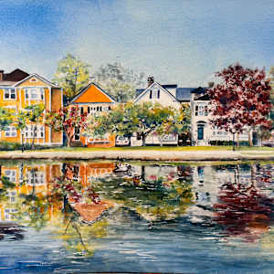 Colonial Lake for Penny Rosner by Rebecca Zdybel, Image 3.