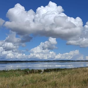 Inlet Clouds by Rebecca Zdybel 