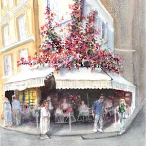 Flower Café by Rebecca Zdybel