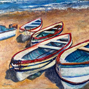 Capri Boats by Rebecca Zdybel