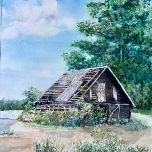 Tobacco Barn for Ann Hughes by Rebecca Zdybel 