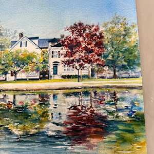 Colonial Lake for Penny Rosner by Rebecca Zdybel, Image 8.