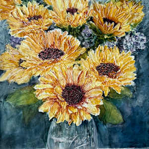 Sunflower Extravaganza by Rebecca Zdybel