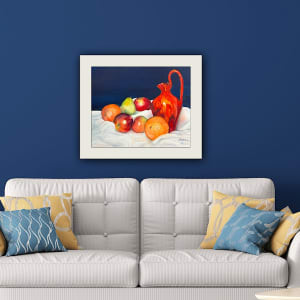 Mixed Fruit with Orange Pitcher by Rebecca Zdybel, Image 6.