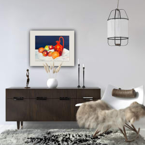 Mixed Fruit with Orange Pitcher by Rebecca Zdybel, Image 9.