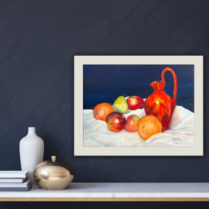 Mixed Fruit with Orange Pitcher by Rebecca Zdybel, Image 14.